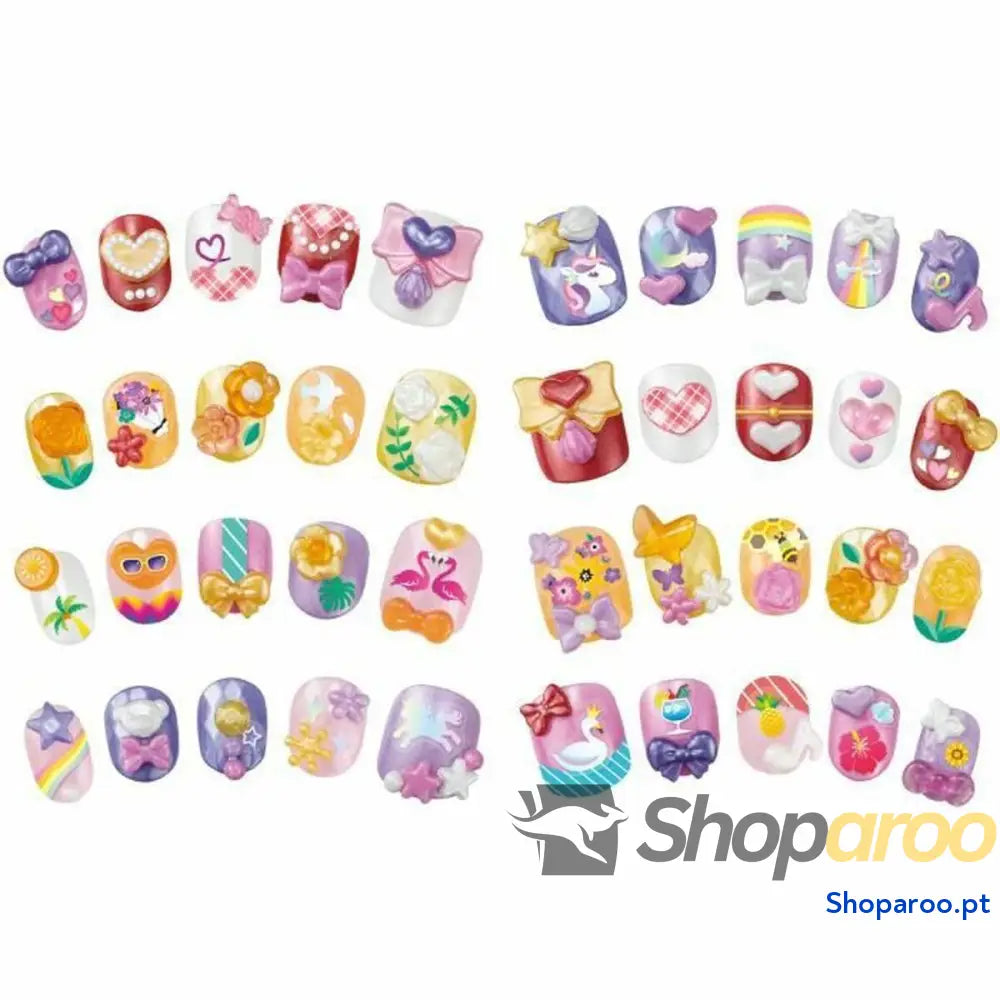 Set de manicure Aquabeads 35007 Infantil Multicolor Plástico