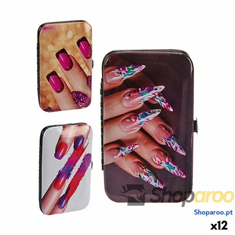 Set de manicure Plástico Unhas (12 Unidades)
