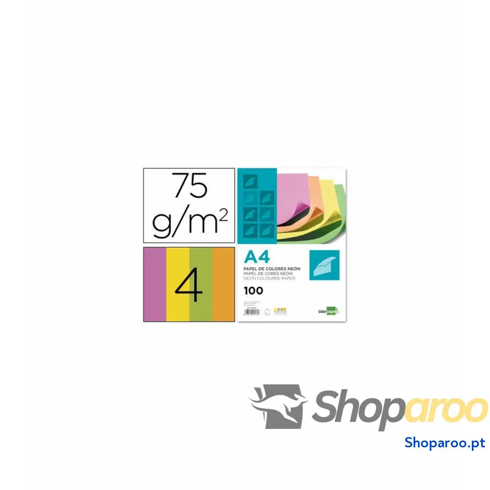 Set de Papelaria Liderpapel PC45 Multicolor 100 Folhas