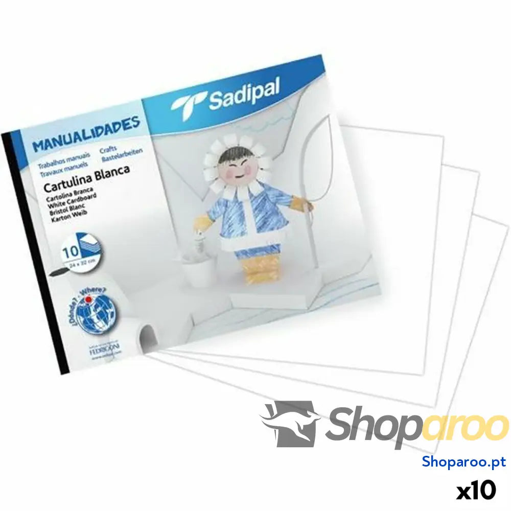 Set de Papelaria Sadipal 10 Folhas 10 Unidades