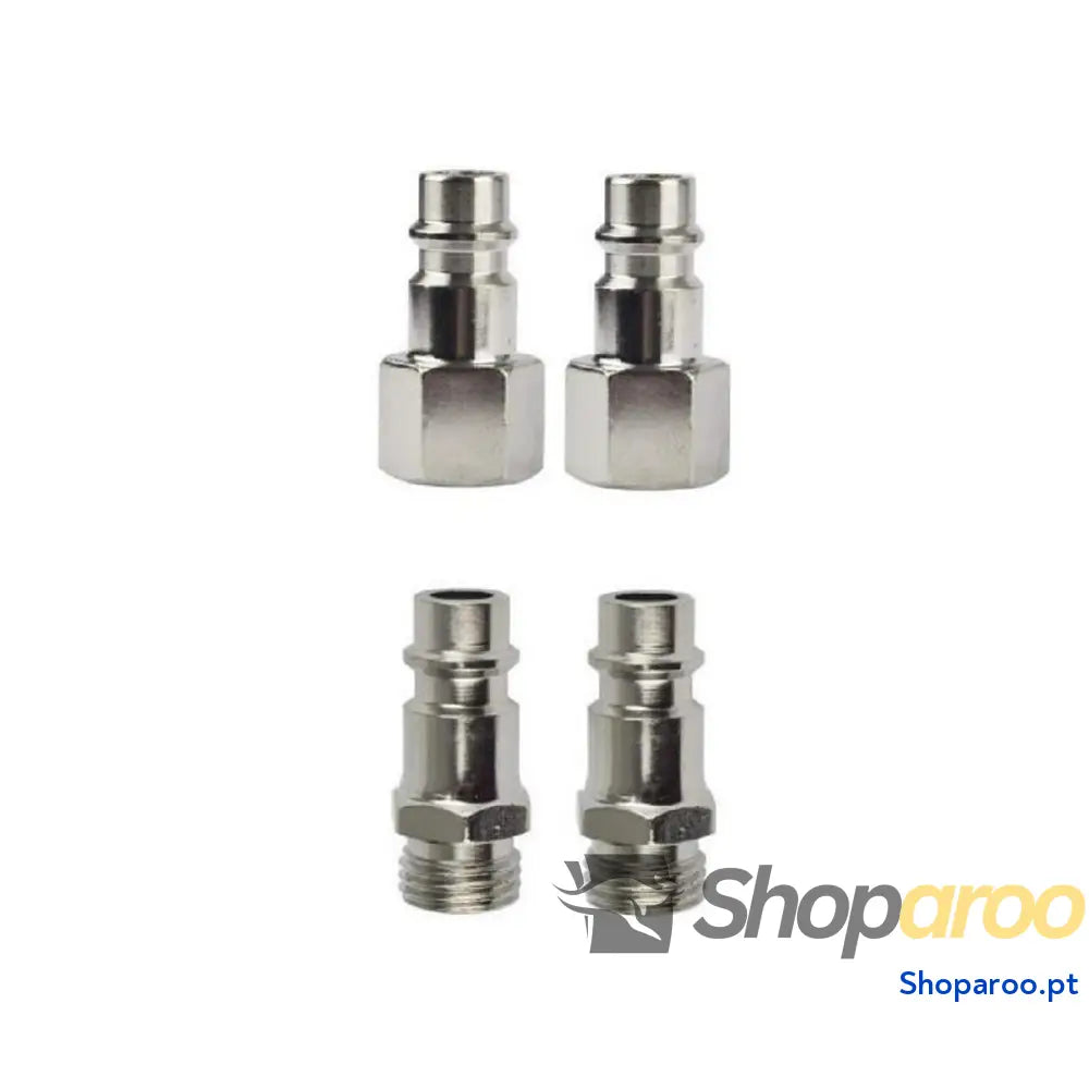 Set Porcas 1/4" Ar Comprimido 5 Unidades