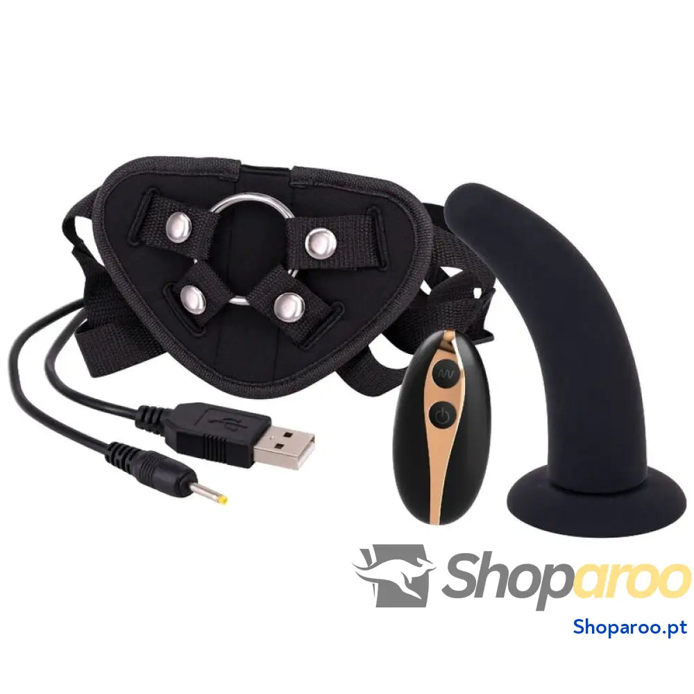 SEVEN CREATIONS CINTA ARNÊS COM DILDO 12.5 CM