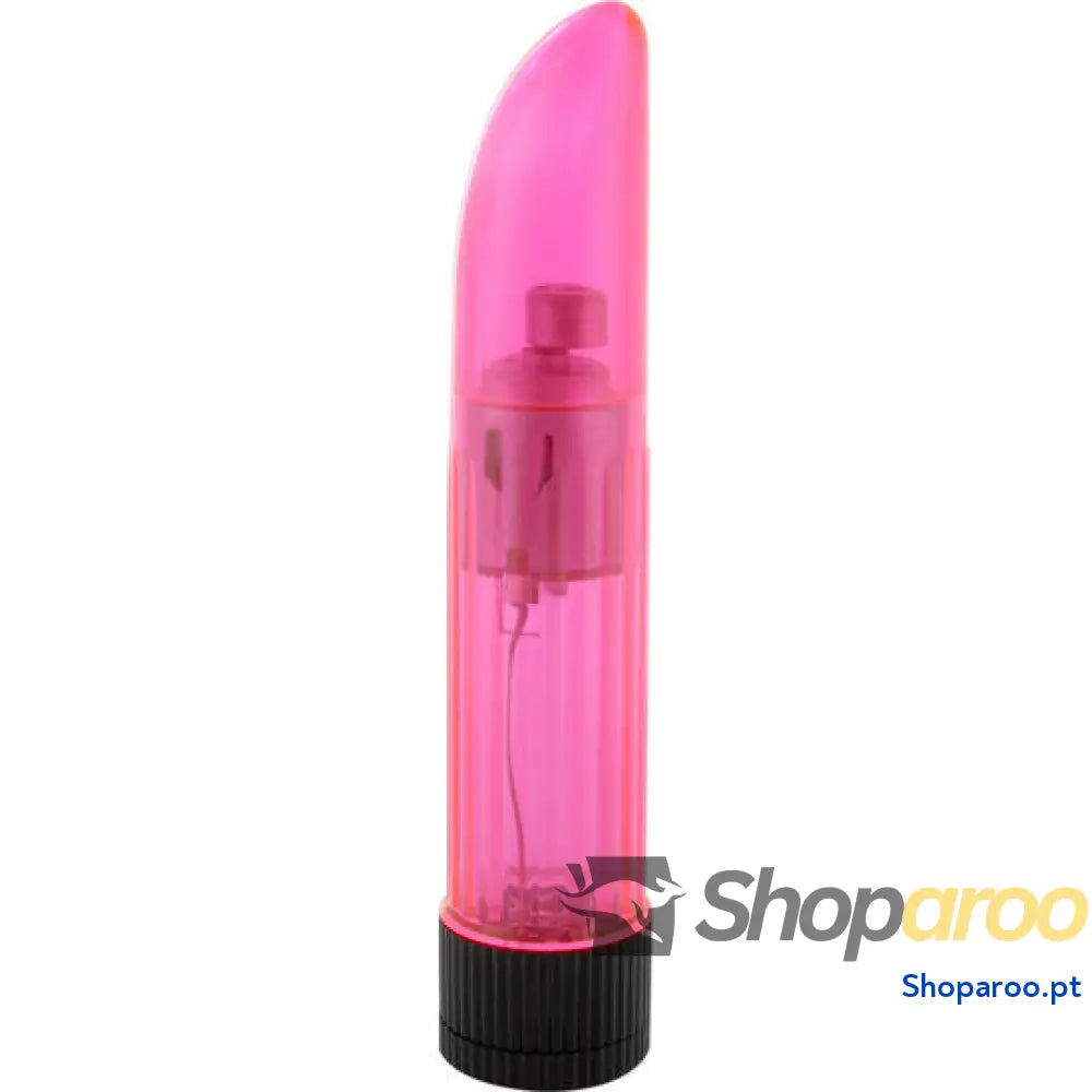 SEVEN CREATIONS - VIBRADOR CRISTAL TRANSPARENTE SENHORA ROSA