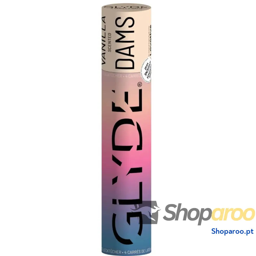 SHEER GLYDE - DAMS LAMINAS LÁTEX SEXO ORAL BAUNILHA