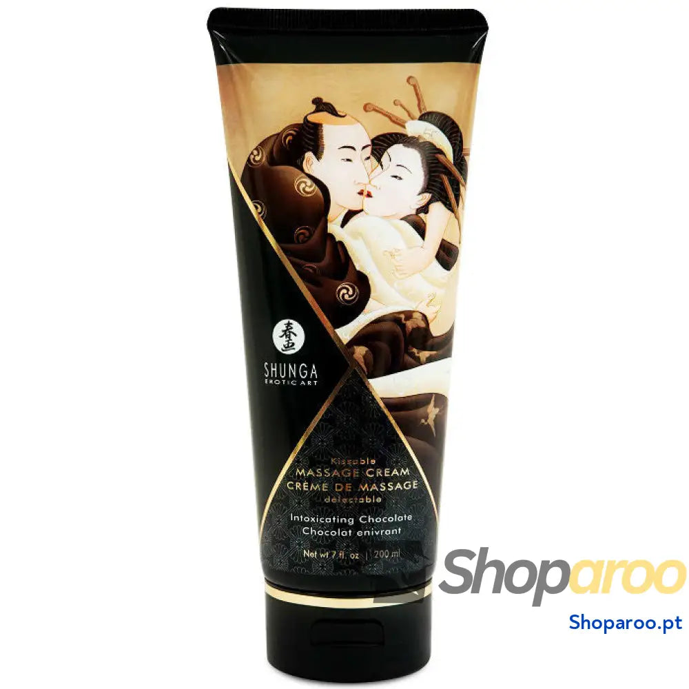 SHUNGA - CREME DE MASSAGEM DE CHOCOLATE 200 ML