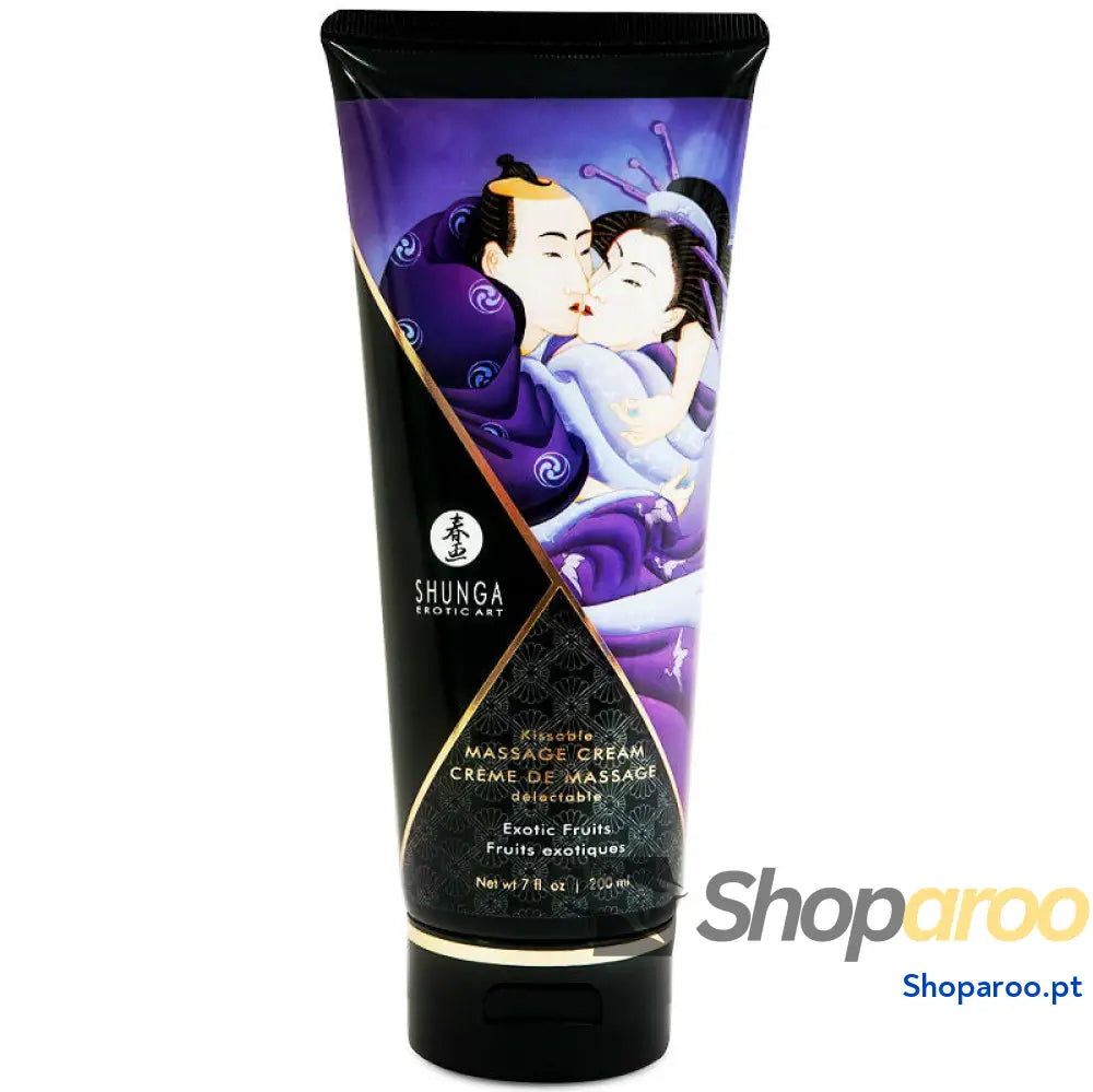 SHUNGA - CREME DE MASSAGEM DE FRUTAS EXÓTICAS 200 ML