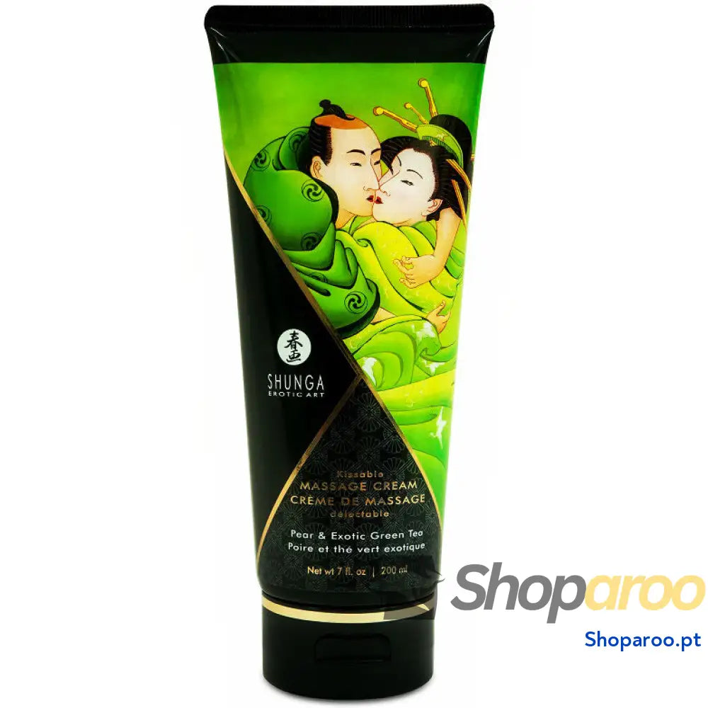 SHUNGA - CREME DE MASSAGEM DE PERA E CHÁ VERDE 200 ML