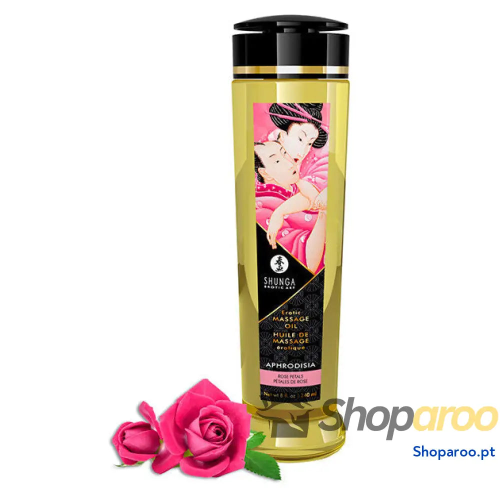 SHUNGA - ÓLEO DE MASSAGEM ERÓTICA AFRODISIA 240 ML