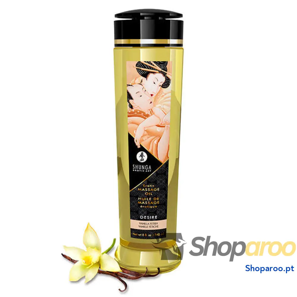 SHUNGA - ÓLEO DE MASSAGEM ERÓTICA DESIRE 240 ML