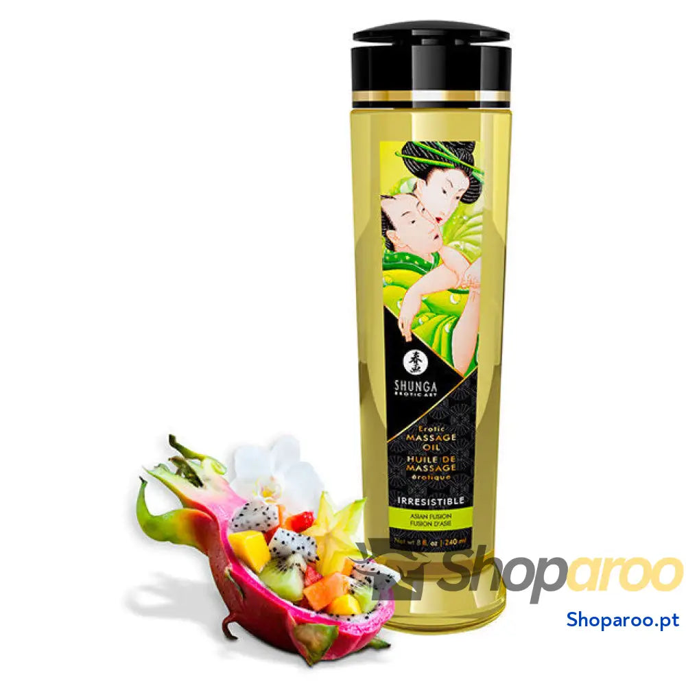 SHUNGA - ÓLEO DE MASSAGEM ERÓTICA IRRESISTÍVEL 240ML
