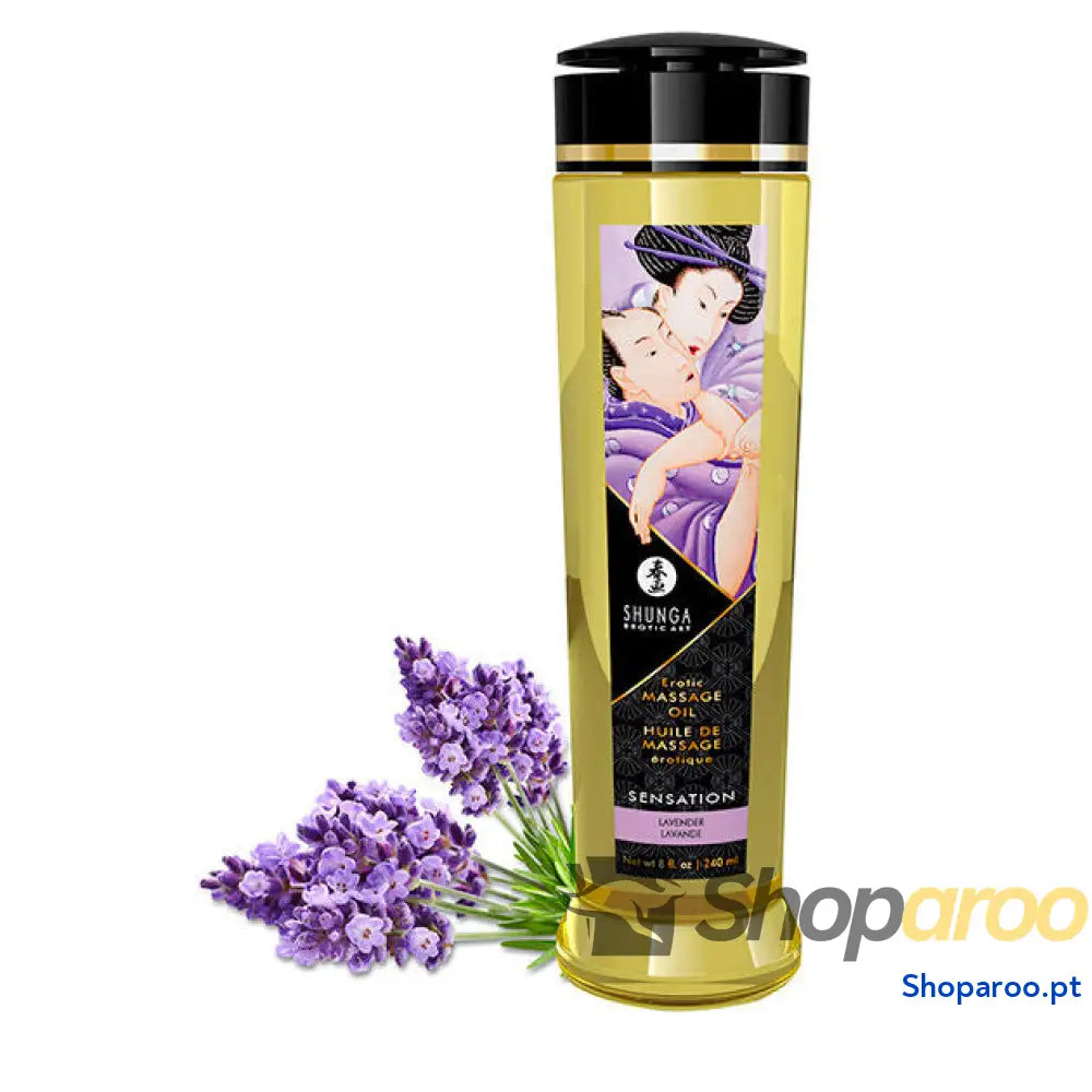 SHUNGA - ÓLEO DE MASSAGEM ERÓTICA SENSATION 240 ML