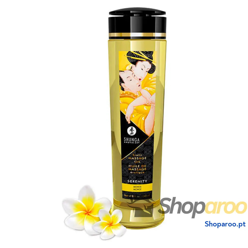 SHUNGA - ÓLEO DE MASSAGEM ERÓTICA SERENITY 240 ML