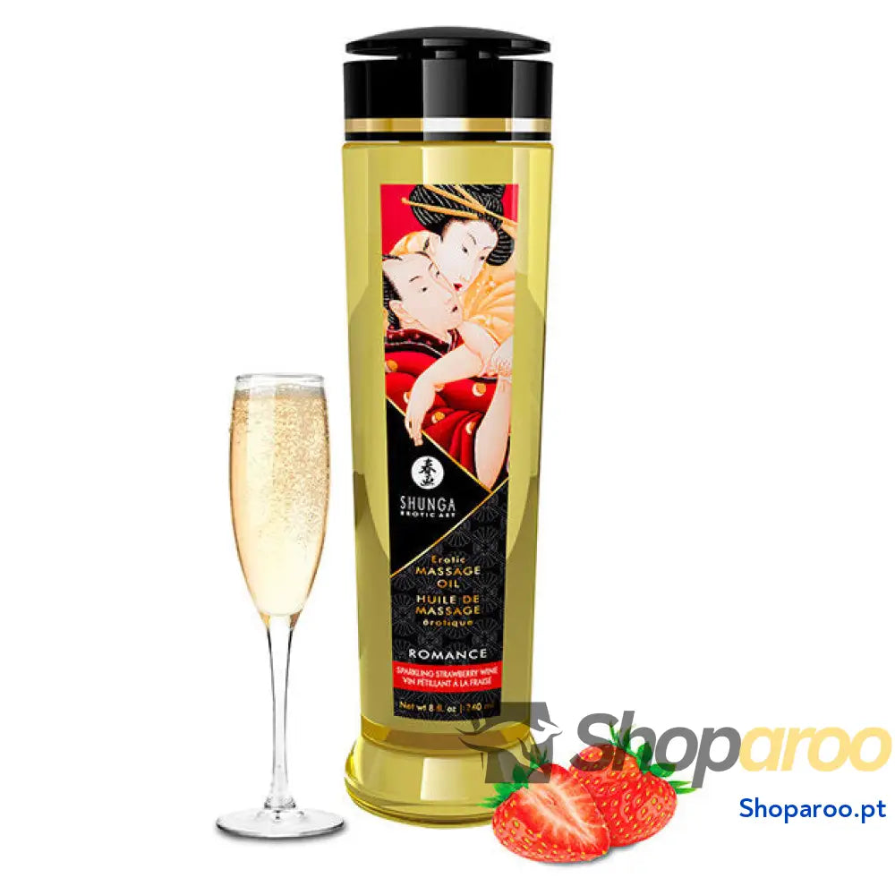 SHUNGA - ÓLEO DE MASSAGEM ROMANCE ERÓTICO 240 ML