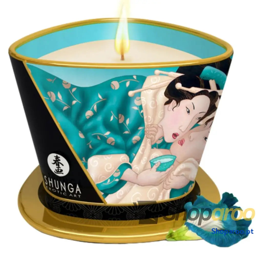 SHUNGA - VELA DE MASSAGEM ISLAND BLOSSOMS 170 ML