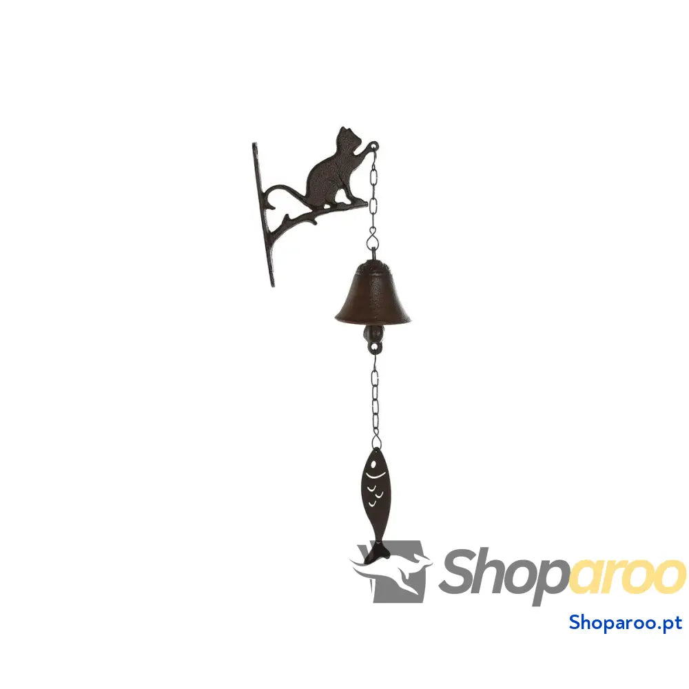 Sino Home ESPRIT Castanho Preto Ferro 15,7 x 7,5 x 42 cm