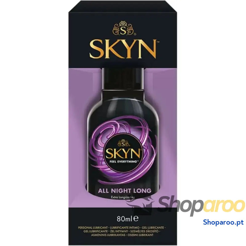 SKYN LUBRIFICANTE À BASE DE SILICONE PARA TODA A NOITE 80 ML
