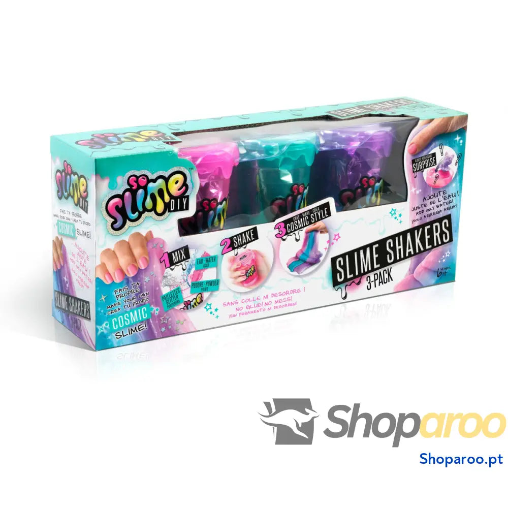Slime Canal Toys Shakers (3 Peças)