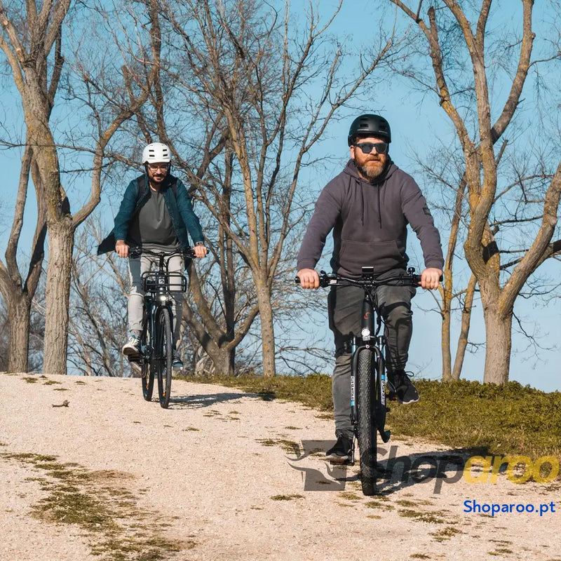 SMARTGYRO eBike Sunset Titanium Bicicleta elétrica urbana travões de disco 6 velocidades Shimano rodas 27,5 polegadas
