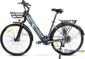 SMARTGYRO eBike Sunset Titanium Bicicleta elétrica urbana travões de disco 6 velocidades Shimano rodas 27,5 polegadas