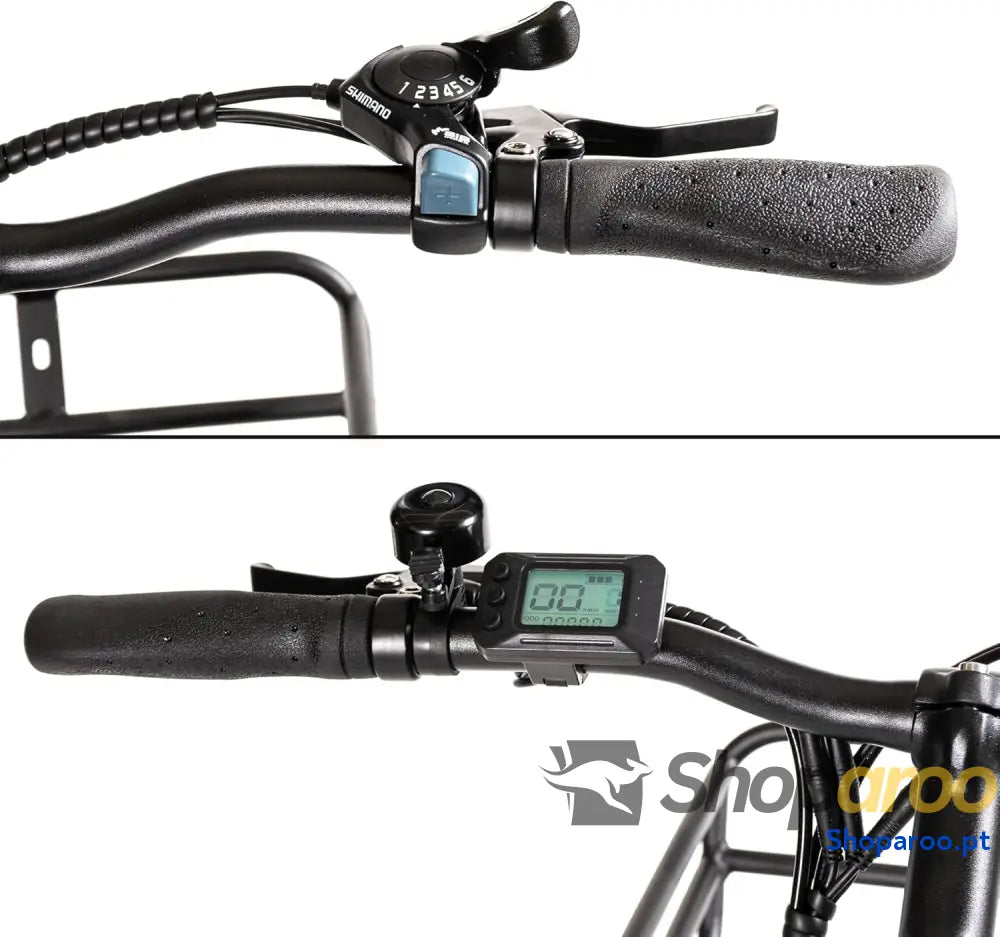 SMARTGYRO eBike Sunset Titanium Bicicleta elétrica urbana travões de disco 6 velocidades Shimano rodas 27,5 polegadas