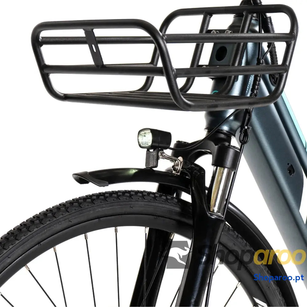 SMARTGYRO eBike Sunset Titanium Bicicleta elétrica urbana travões de disco 6 velocidades Shimano rodas 27,5 polegadas