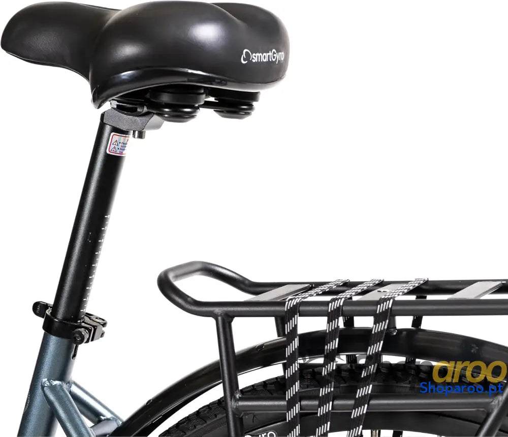 SMARTGYRO eBike Sunset Titanium Bicicleta elétrica urbana travões de disco 6 velocidades Shimano rodas 27,5 polegadas
