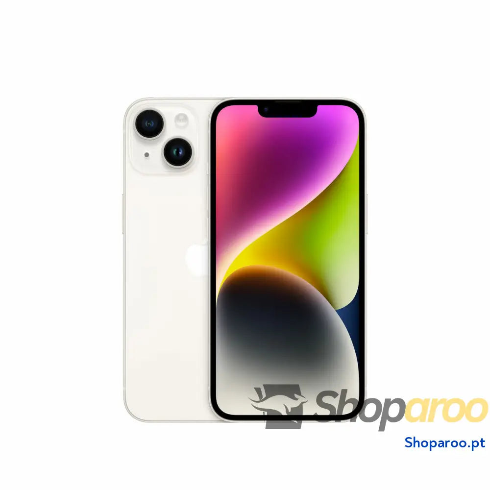 Smartphone Apple iPhone 14 6,1" 5G 3840 x 2160 px Branco starlight A15 128 GB 128 GB