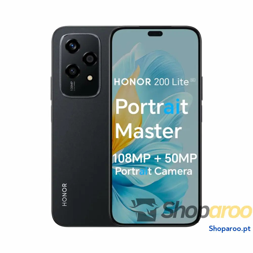 Smartphone Honor 200 Lite 6,7" 8 GB RAM 256 GB Preto