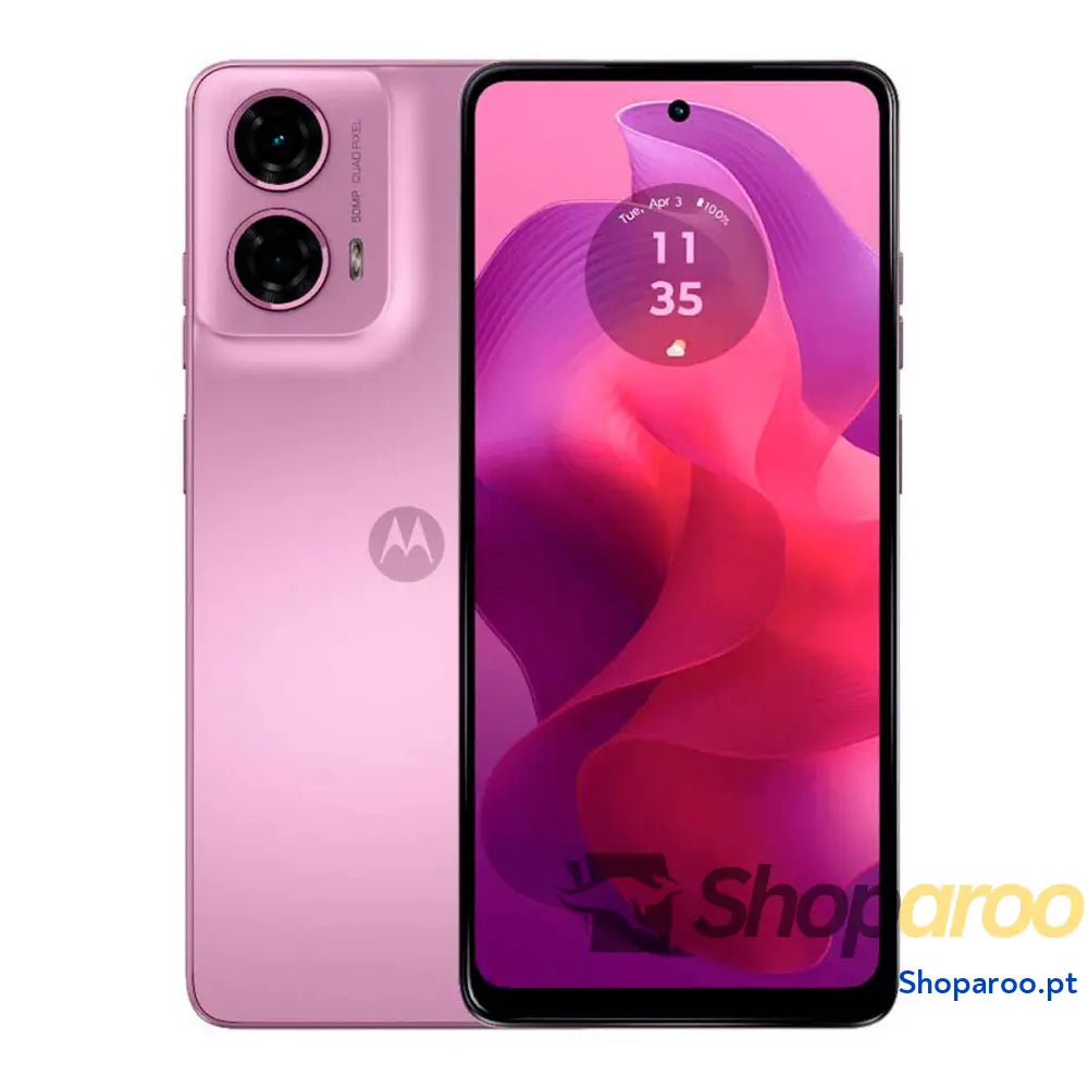 Smartphone Motorola Moto G24 6,5" Octa Core 4 GB RAM 128 GB Cor de Rosa
