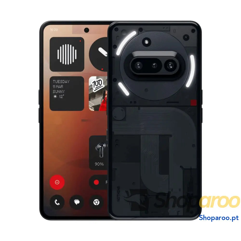 Smartphone Nothing Phone 3a 5G 6,77" Octa Core 12 GB RAM 256 GB Preto