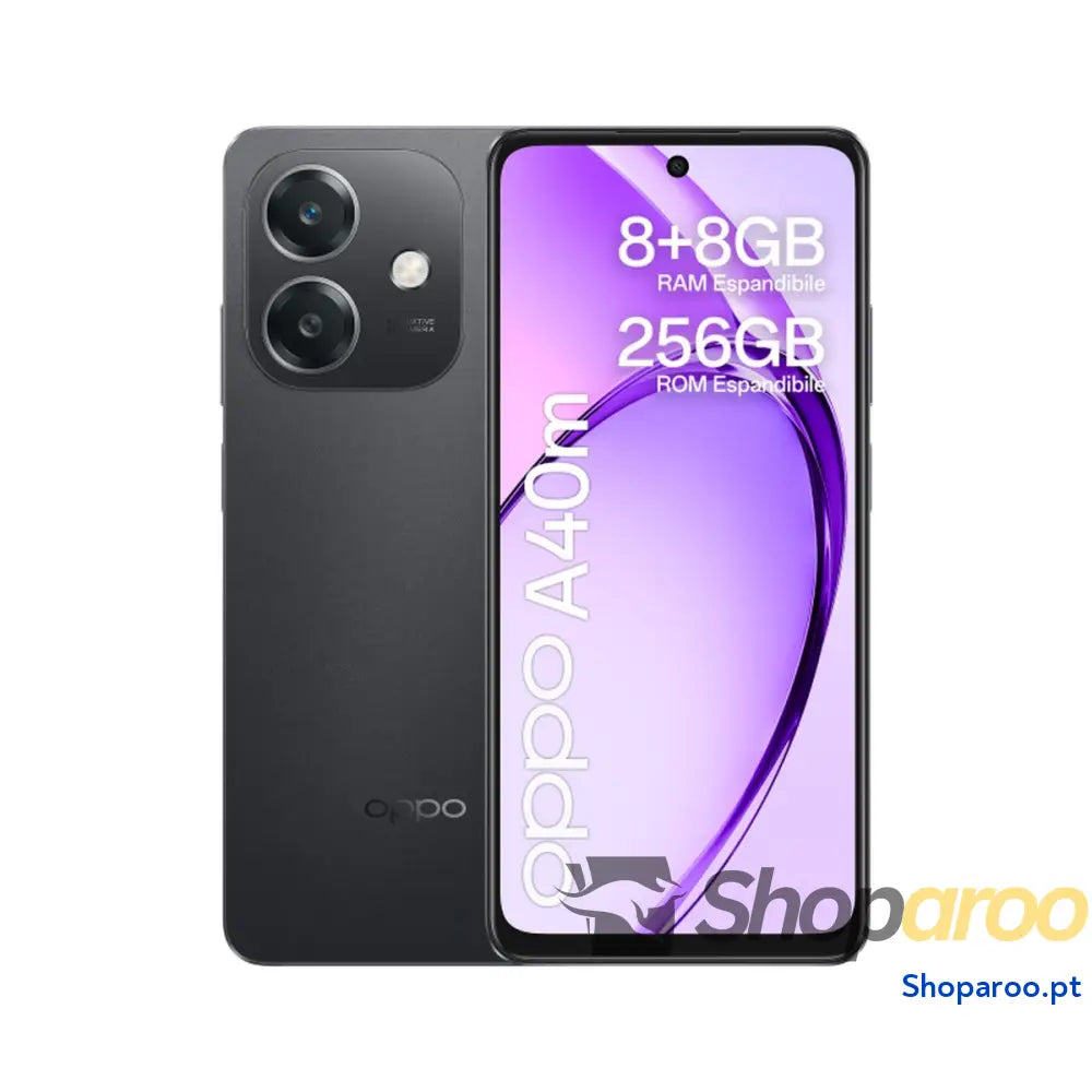 Smartphone Oppo A40M 6,67" 8 GB RAM 256 GB Preto
