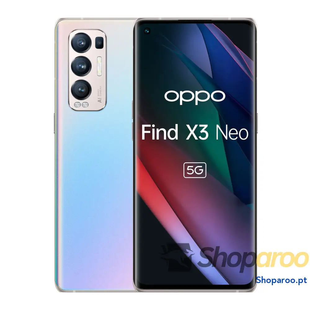 Smartphone Oppo Find X3 Neo 6,55" Snapdragon 865 12 GB RAM 256 GB Preto Prateado