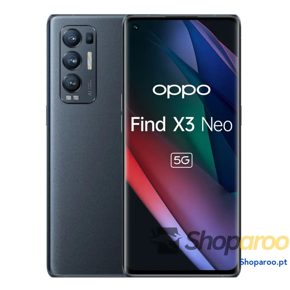 Smartphone Oppo Find X3 Neo 6,55" Snapdragon 865 Preto 12 GB RAM 256 GB