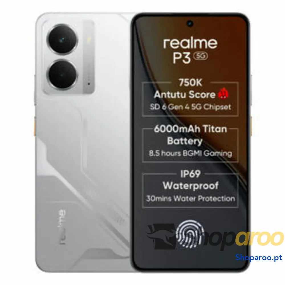 Smartphone Realme 256 GB Cinzento