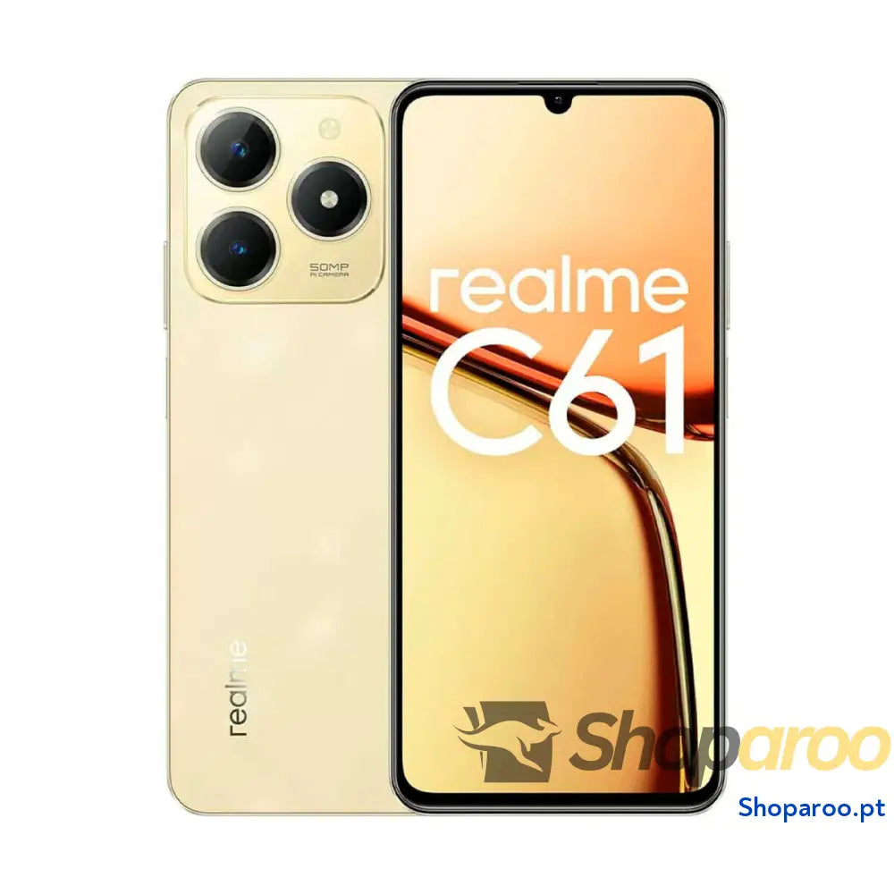 Smartphone Realme C61 6,74" Unisoc TigerT612 6 GB RAM 128 GB Dourado