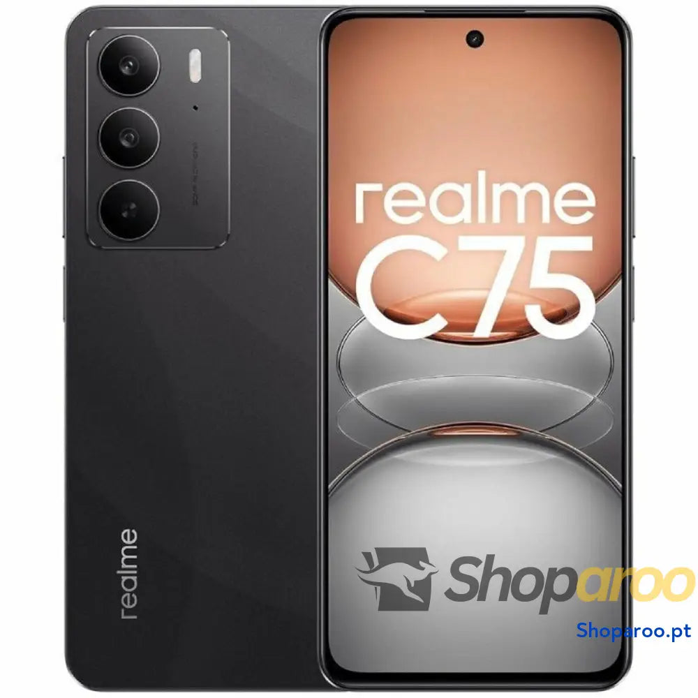Smartphone Realme Realme C75 Octa Core 8 GB RAM 128 GB Preto 6,72"