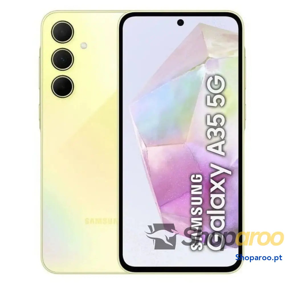 Smartphone Samsung Galaxy A35 5G 6,6" 6 GB RAM 128 GB Amarelo Preto