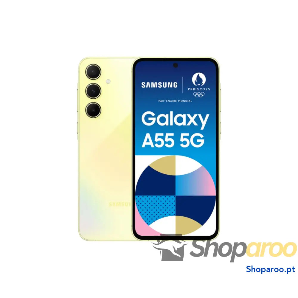 Smartphone Samsung Galaxy A55 6,6" Octa Core 8 GB RAM 128 GB Amarelo