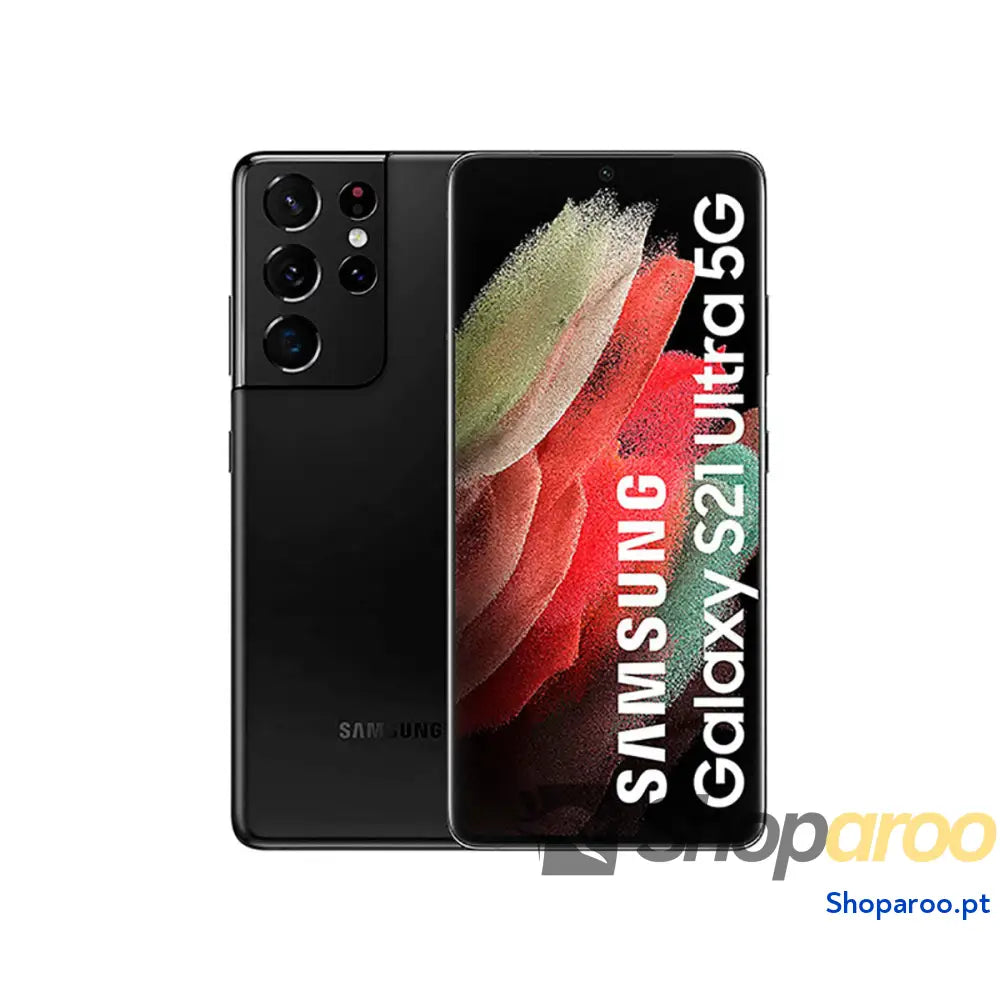 Smartphone Samsung Galaxy S21 Ultra 5G 6,8" Octa Core 12 GB RAM 256 GB Preto