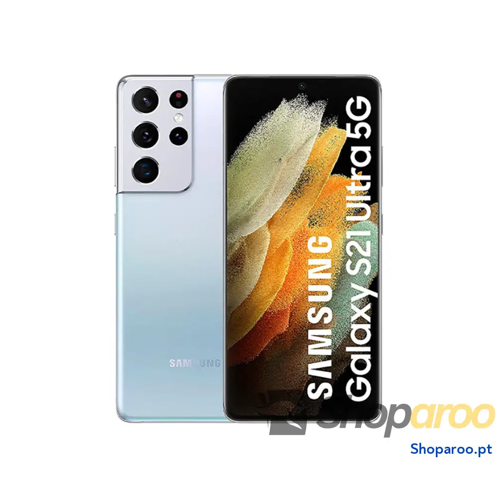 Smartphone Samsung Galaxy S21 Ultra 5G G998 6,8" Octa Core 12 GB RAM 128 GB Prateado