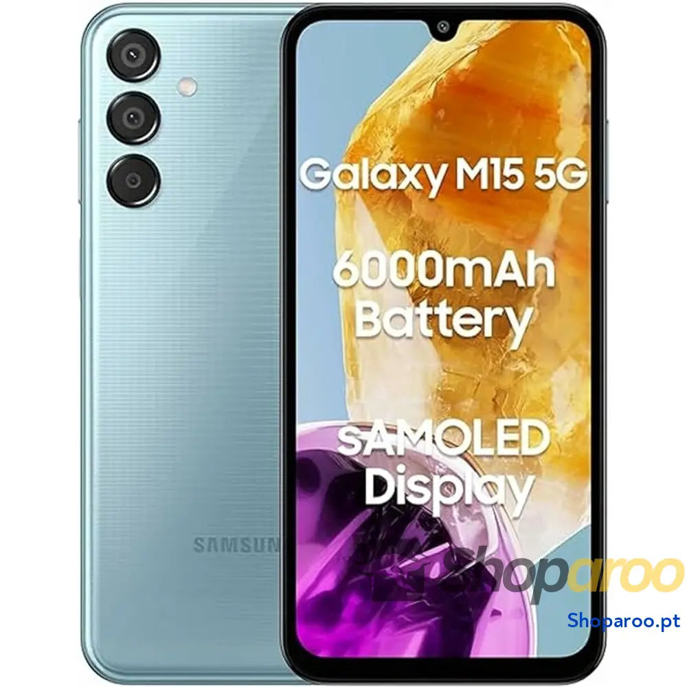 Smartphone Samsung SM-M156BLBUEUE 6,5" 4 GB RAM 128 GB Azul