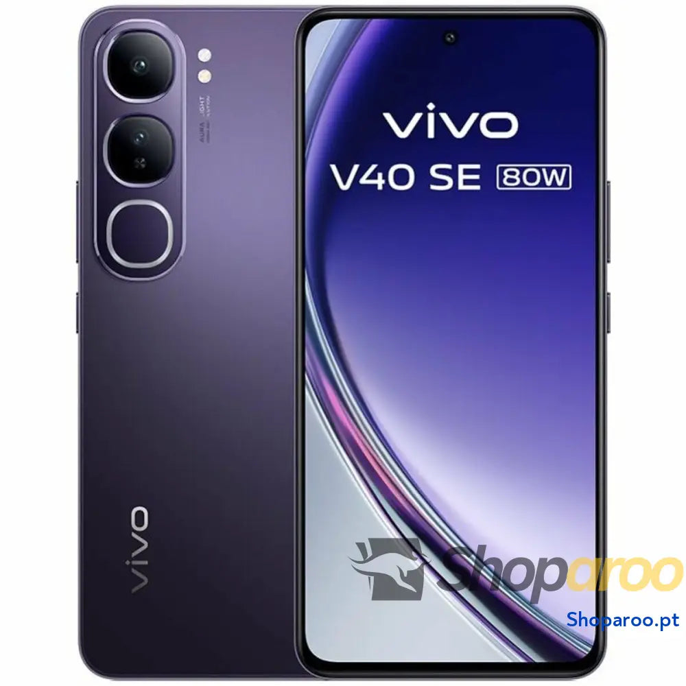 Smartphone Vivo V40 SE Octa Core 8 GB RAM 256 GB Preto