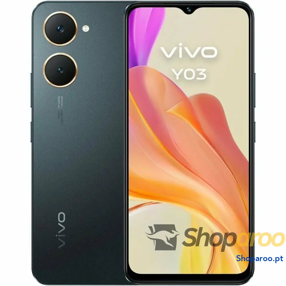 Smartphone Vivo Y03 Octa Core 4 GB RAM 128 GB Preto
