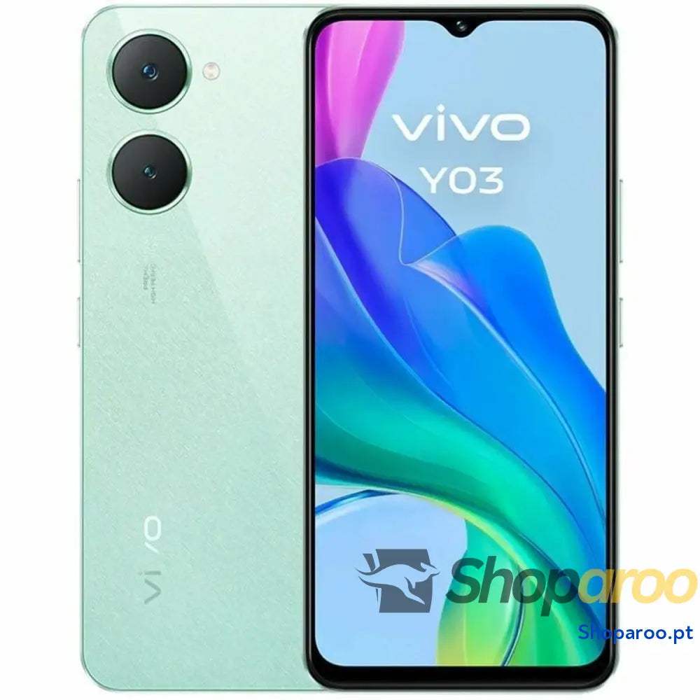 Smartphone Vivo Y03 Octa Core 4 GB RAM 128 GB Verde