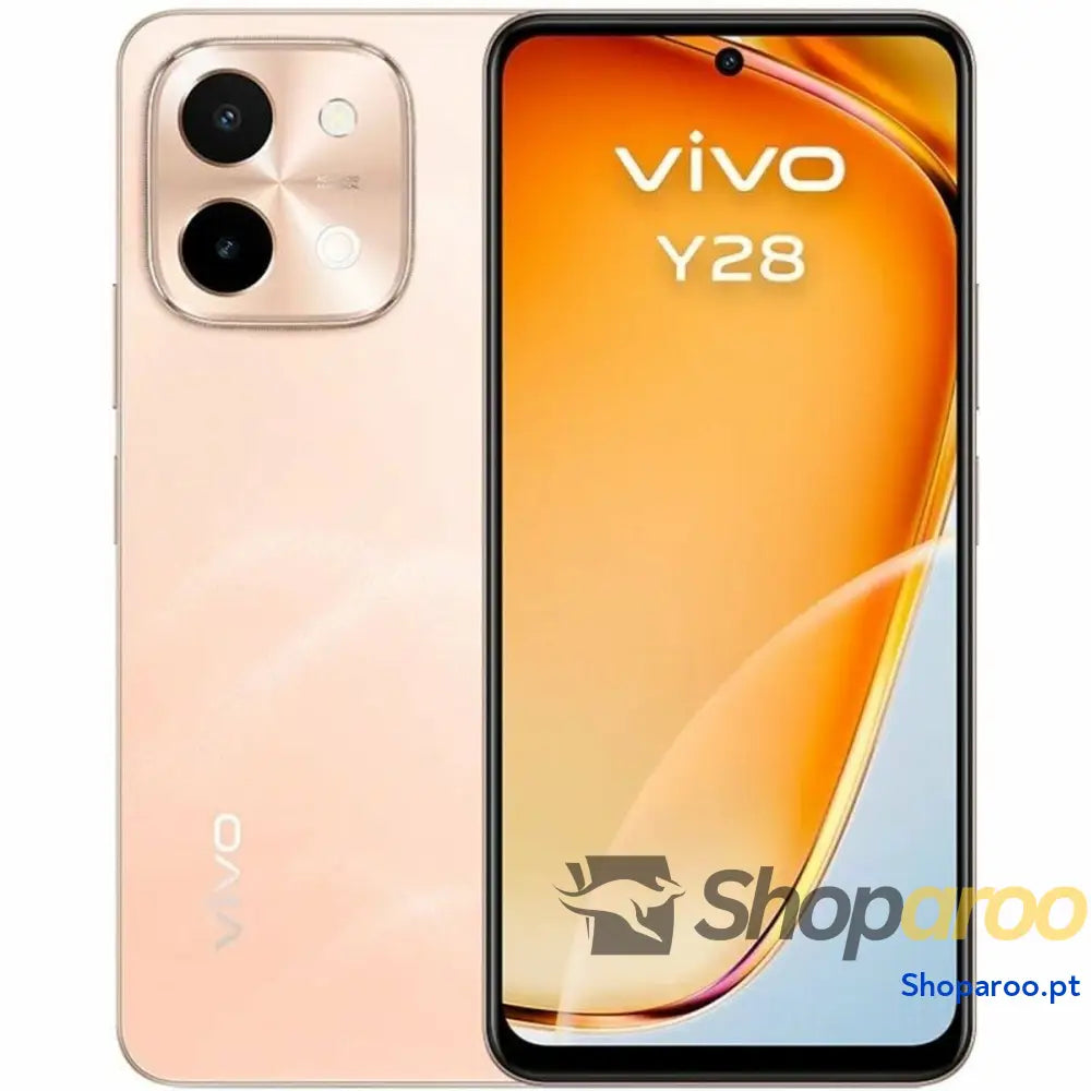 Smartphone Vivo Y28 Octa Core 4 GB RAM 128 GB Laranja 6,67"