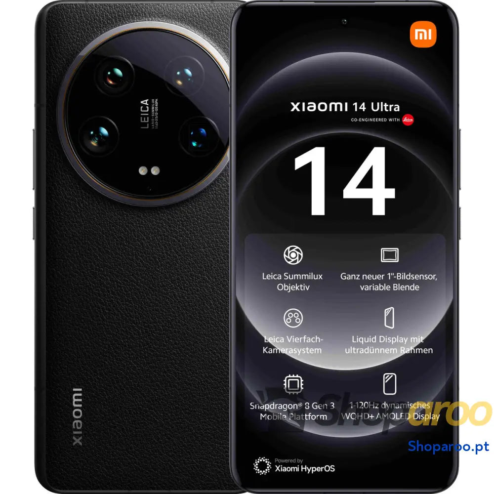 Smartphone Xiaomi 14 Ultra 6,73" 16 GB 512 GB Preto
