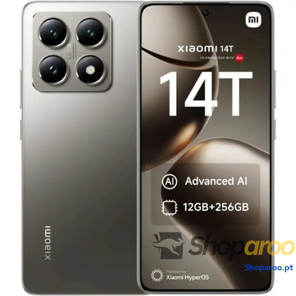 Smartphone Xiaomi 14T 12-256 GY Octa Core 12 GB RAM 256 GB Cinzento 6,67"