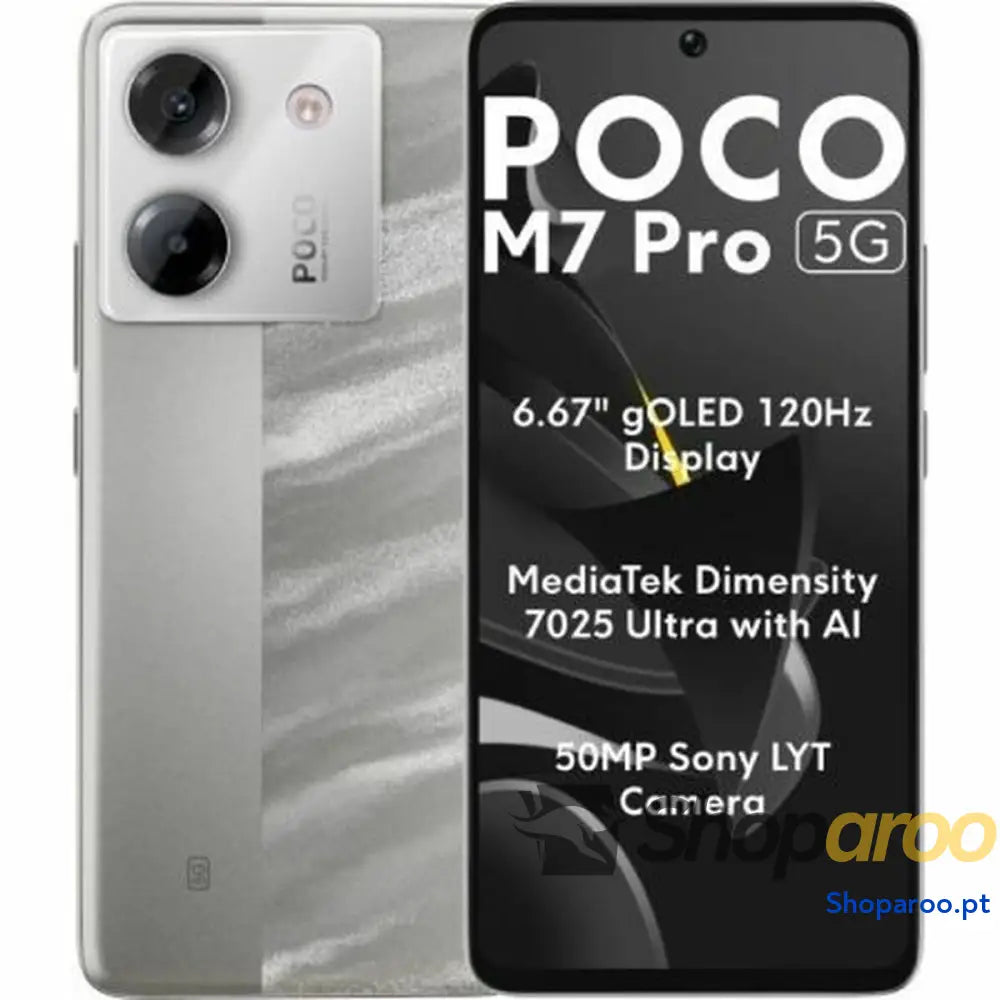 Smartphone Xiaomi POCO M7P 5G 12-512 SV 6,67" Octa Core 12 GB RAM 512 GB Prateado
