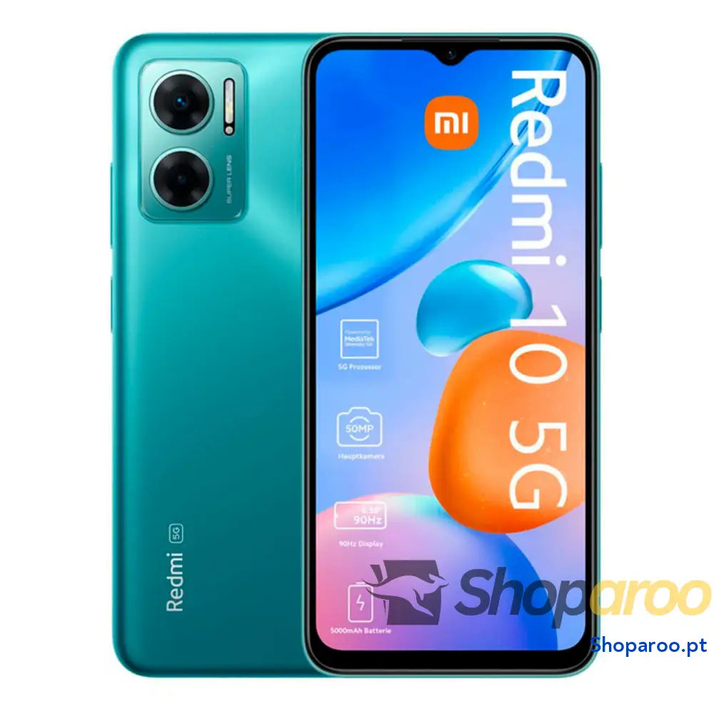 Smartphone Xiaomi Redmi 10 5G 6,58“ Mediatek Dimensity 700 4 GB RAM 128 GB Verde