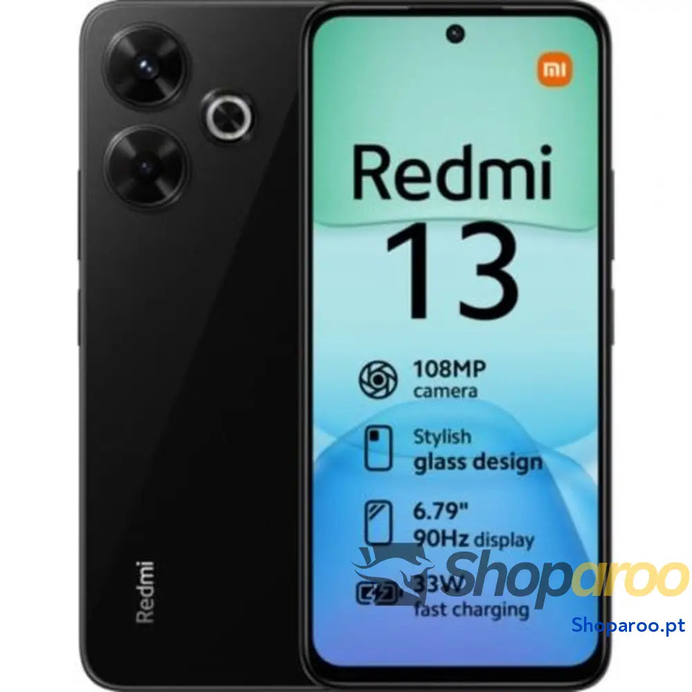 Smartphone Xiaomi Redmi 13 6,79" Octa Core 6 GB RAM 128 GB Preto